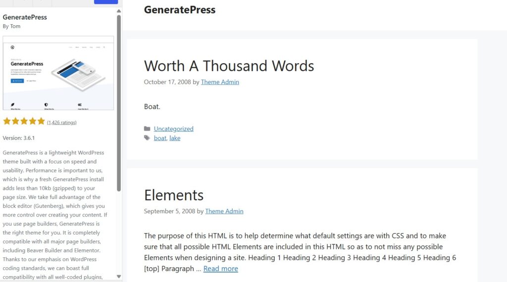 GeneratePress