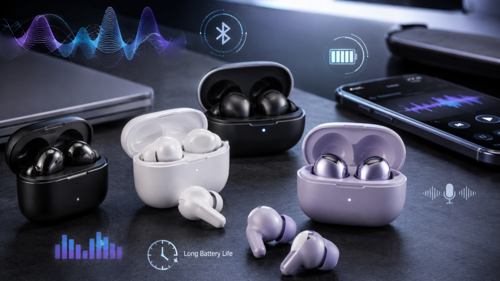Best budget wireless earbuds in 2026 with ANC, long battery life and Bluetooth