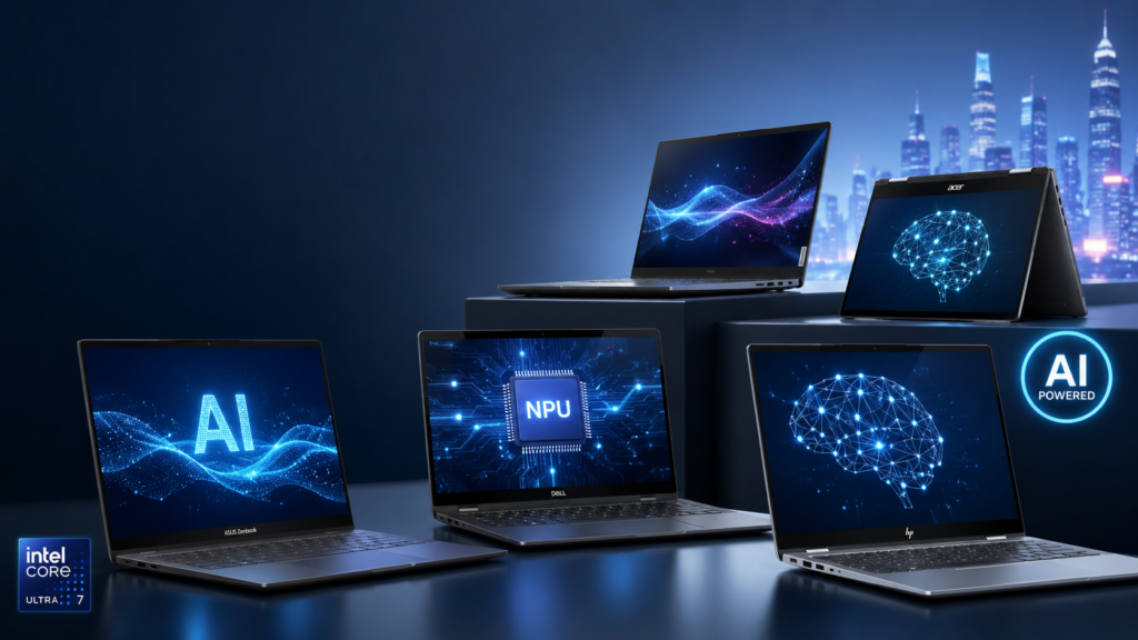 Best AI laptops in India 2026 with modern AI processors and NPU technology
