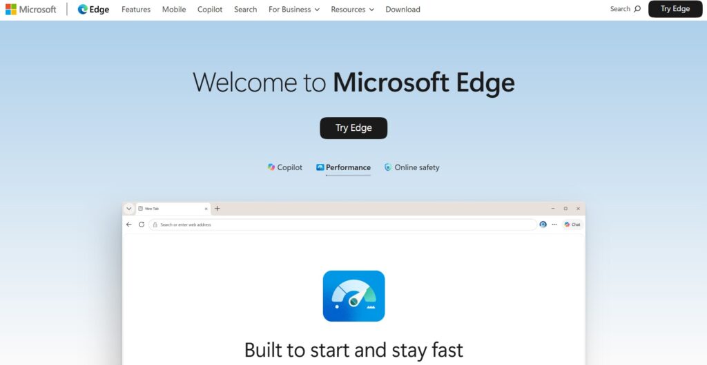 Microsoft Edge — Best for Everyday Users Who Want Agentic Browsing